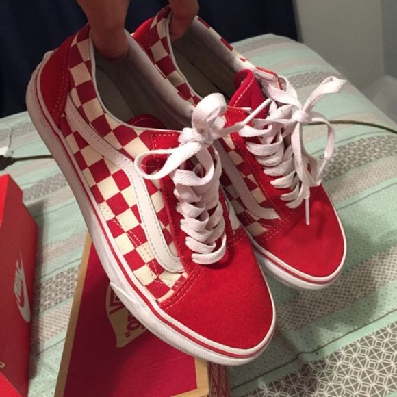 red vans size 5